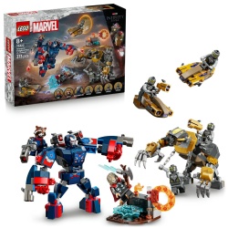 LEGO MARVEL RAZBUNATORII THOR VS CHITAURI SFARSITUL JOCULUI 76322 - Img 9