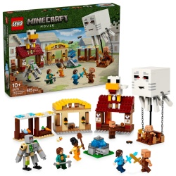 LEGO MINECRAFT ATACUL BALOANELOR GHAST ASUPRA SATULUI 21273 - Img 9