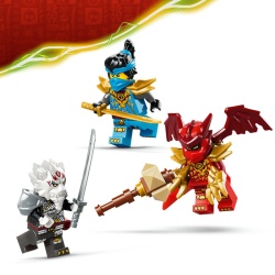 LEGO NINJAGO ZILVAR SI MONSTRUL DRAGON GRIMTAK 71863 - Img 8