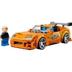LEGO SPEED CHAMPIONS TOYOTA SUPRA MK4 DIN FURIOS SI IUTE 77260 - Img 4