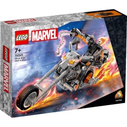 LEGO SUPER HEROES ROBOT SI MOTOCICLETA CALARETUL FANTOMA 76245 - Img 1