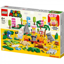 Lego super mario set de creator cutia de unelte pentru creativitate 71418 - Img 5