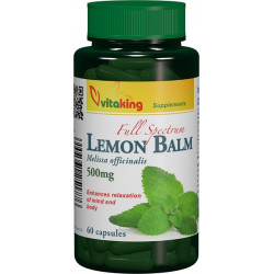 LEMON BALM 500MG 60CPS (ROINITA)