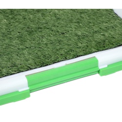 Litiera Inteligenta cu iarba artificiala pentru caini si catei de talie mica, 47 x 34cm - Img 6