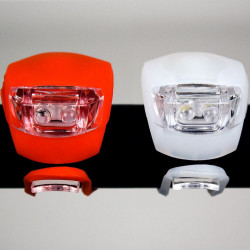 Lumini de siguranta bicicleta, Esperanza, LED 3 moduri iluminare, silicon, set 2 bucati - Img 10