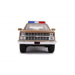 MACHETA METALICA 1980 CHEVY POLICE K5 SCARA 1 LA 24 - Img 6