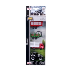 MAISTO SET 4 UTILIAJE AGRICOLE VALTRA - Img 1
