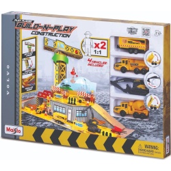 MAISTO SET CONSTRUCTII CU 4 VEHICULE INCLUSE