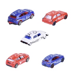 MAJORETTE FRENCH TOUCH SET 5 MASINUTE METALICE SCARA 1:64 - Img 2