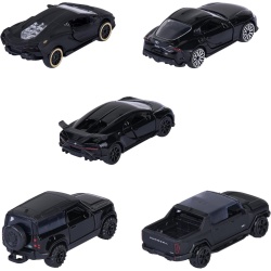 MAJORETTE SET 5 MASINUTE METALICE BLACK EDITION - Img 2