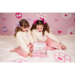 MARTINELIA PUPPIES FLUFFY SET COMPLET DE MACHIAJ IN CUTIE METALICA - Img 3