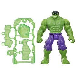 MARVEL AVENGERS ACTION VERS SET FIGURINA HULK SI ACCESORII 11.4CM - Img 3
