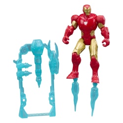 MARVEL AVENGERS ACTION VERS SET FIGURINA IRON MAN SI ACCESORII 11.4CM - Img 3