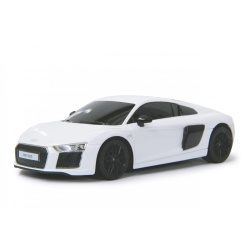 MASINA CU TELECOMANDA AUDI R8 ALB CU SCARA 1 LA 24 - Img 5