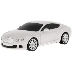 MASINA CU TELECOMANDA BENTLEY CONTINENTAL GT ALB CU SCARA 1 LA 24 - Img 5