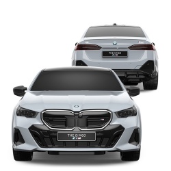 MASINA CU TELECOMANDA BMW I5 GRI SCARA 1 LA 24 - Img 3