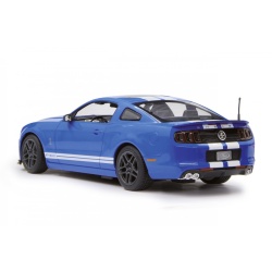 MASINA CU TELECOMANDA FORD SHELBY GT500 ALBASTRU CU SCARA 1 LA 14 - Img 5
