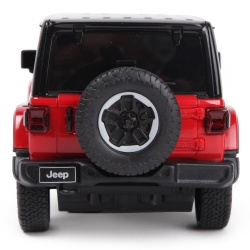 MASINA CU TELECOMANDA JEEP WRANGLER JL ROSU SCARA 1 LA 24 - Img 5