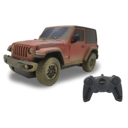 MASINA CU TELECOMANDA JEEP WRANGLER MUDDY ROSU CU SCARA 1 LA 24 - Img 2