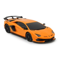 MASINA CU TELECOMANDA LAMBORGHINI AVENTADOR SVJ PORTOCALIU CU SCARA 1 LA 24 - Img 8