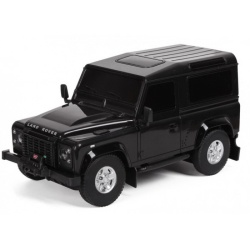 MASINA CU TELECOMANDA LAND ROVER DEFENDER NEGRU CU SCARA 1 LA 24 - Img 5