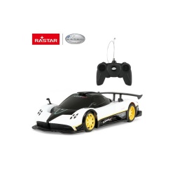 MASINA CU TELECOMANDA PAGANI ZONDA R ALB CU SCARA 1 LA 24 - Img 1
