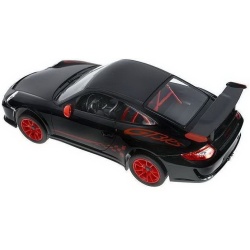 MASINA CU TELECOMANDA PORSCHE GT3 NEGRU CU SCARA 1 LA 14 - Img 5