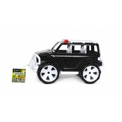 MASINA JEEP OFF ROADER NEGRU ALB 32CM