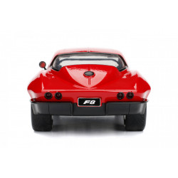 MASINUTA METALICA FAST AND FURIOUS 1966 CHEVY CORVETTE SCARA 1 LA 24 - Img 3