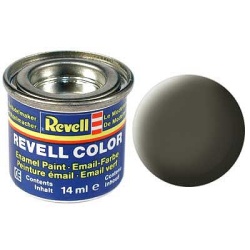 Masliniu NATO mat RAL 7013, vopsea email 14 ml