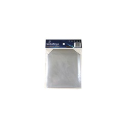 MediaRange Plastic Sleeves with Flap Pack 50