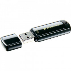 Memorie USB Transcend JetFlashÂ® 350 16GB, USB 2.0, Black - Img 2