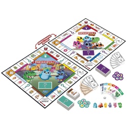 MONOPOLY JOC MONOPOLY JUNIOR 2 IN 1 IN LIMBA BULGARA - Img 2