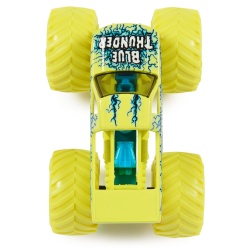 MONSTER JAM MASINUTA METALICA BLUE THUNDER SCARA 1 LA 64 - Img 7