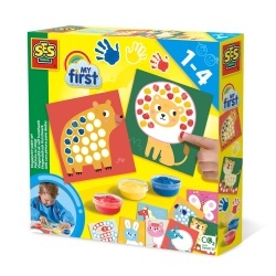 My first - Set acuarele pentru degete si tablouri