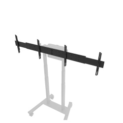 Neomounts adaptor 2 ecrane, negru - Img 2