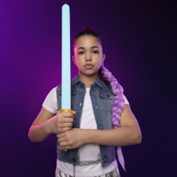 NERF K POP VANATORI DE DEMONI SABIA CELOR PATRU TIGRI A LUI RUMI 60CM - Img 4