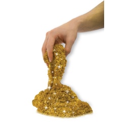 NISIP KINETIC METALE SI MINERALE STRALUCITOARE AURIU - Img 3
