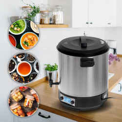 OALA ELECTRICA DE PASTEURIZARE 28L 2600W AD 4496 ADLER - Img 12