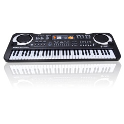 Orga electronica cu 61 de clape si microfon pentru copii (Keyboard, Pian electronic)