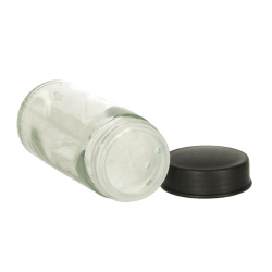 Organizator de condimente cu 18 containere cu suport rotativ pentru bucatarie, culoare neagra - Img 4