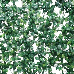 Panou Decorativ Gard viu artificial cu frunze mici, culoare verde, dimensiune 40 x 60cm - Img 3