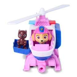 PATRULA CATELUSILOR CAUTARE SI SALVARE SET FIGURINA SKYE SI VEHICUL ELICOPTER - Img 3