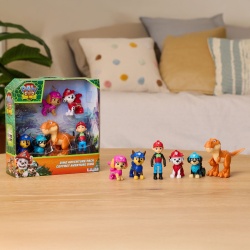 PATRULA CATELUSILOR FILMUL CU DINOZAURI SET AVENTURA DINO CU FIGURINE SI ACCESORII - Img 2