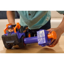 PATRULA CATELUSILOR RUBBLE SI ECHIPA SET FIGURINA SI VEHICUL MEGA BLASTER - Img 6