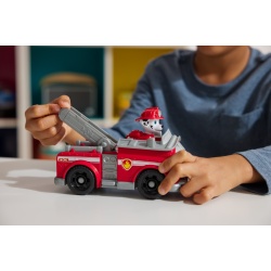 PATRULA CATELUSILOR SET VEHICUL DE BAZA MASINA DE POMPIERI SI FIGURINA MARSHALL - Img 4