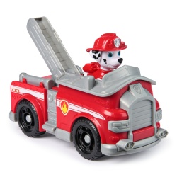 PATRULA CATELUSILOR SET VEHICUL DE BAZA MASINA DE POMPIERI SI FIGURINA MARSHALL - Img 6
