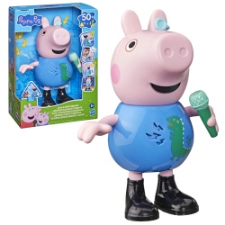 PEPPA PIG FIGURINA GEORGE INTERACTIVA CANTA SI GLUMESTE - Img 8