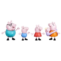 PEPPA PIG SET 5 FIGURINE FAMILIA PEPPA - Img 2