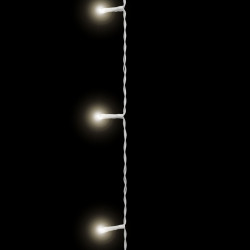 Perdea luminoasă - 100 LEDuri - albă - IP44 - 2,2 m - 8 programe - Img 4